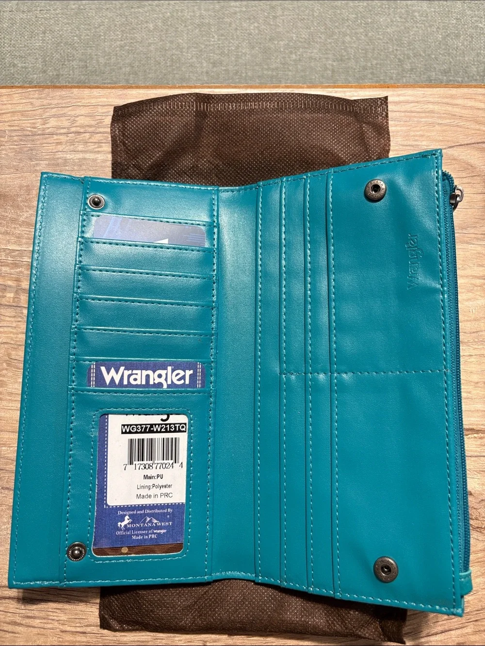 Wrangler teal women